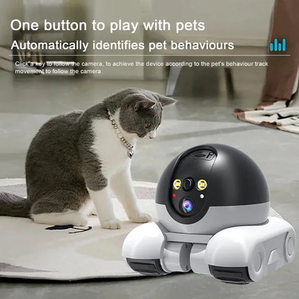 NNEOBA Dual Lens WiFi PTZ Security Camera with Auto Tracking