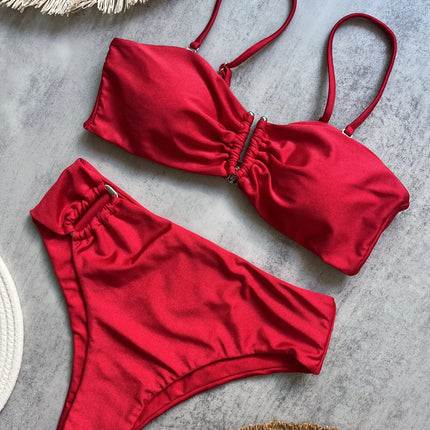 Bandeau Push-Up Bikini Set