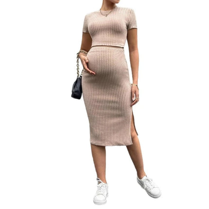 New Maternity Clothing Mid Length Slim Fit