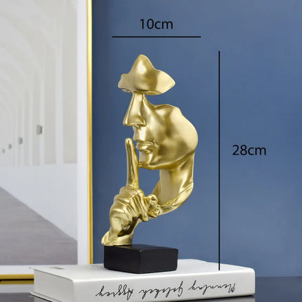Abstract Thinker Resin Figurine