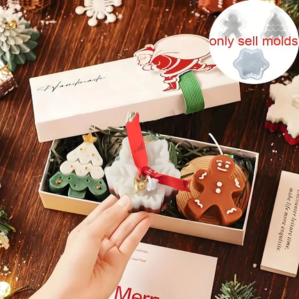 3-Piece Christmas Silicone Mold Set