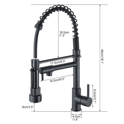 Pull-Down Kitchen Faucet