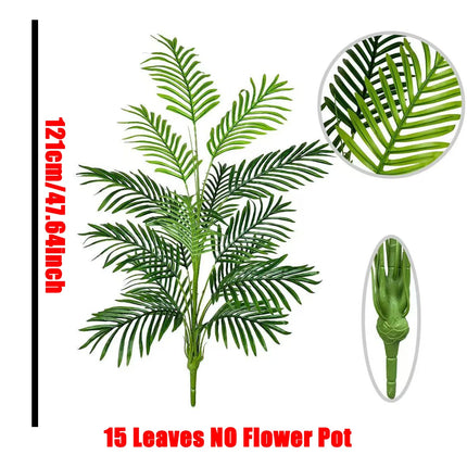Large Artificial Tropical Palm Branch