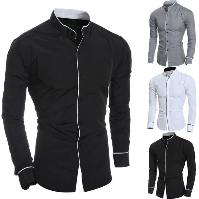 Men’s Slim Fit Button-Down Shirt