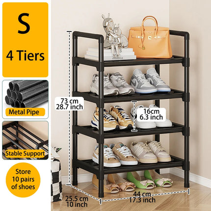 Multi-Layer Metal Shoe Rack