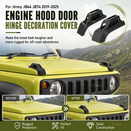 Car Hood Hinge Decorative Covers