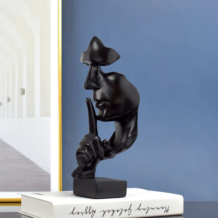 Abstract Thinker Resin Figurine
