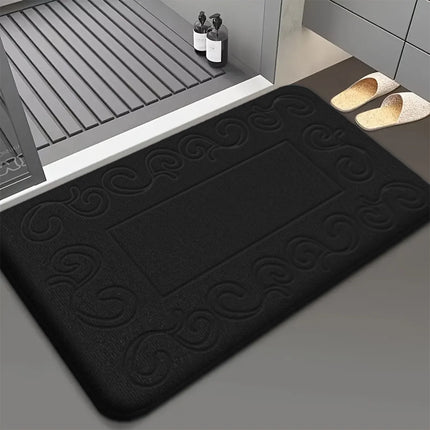 Thick Flannel Absorbent Floor Mat