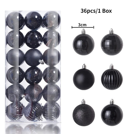 Christmas Tree Baubles Ornament Set