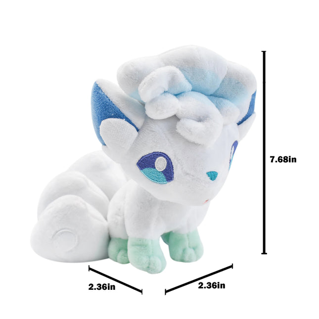 Alolan Vulpix Plush Toy – 9 Inches