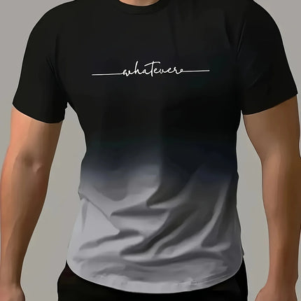 Men's Gradient Casual T-Shirt
