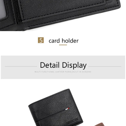 Slim PU Leather Wallet
