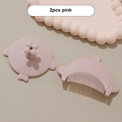 Baby Silicone Scalp Massage Brush Set