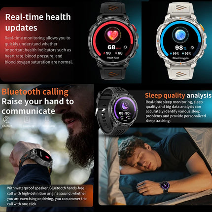 Military Sports Smartwatch