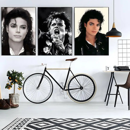 Iconic Pop Singer Wall Art Poster