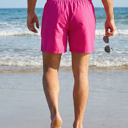 Men's Palm Tree Print Board Shorts