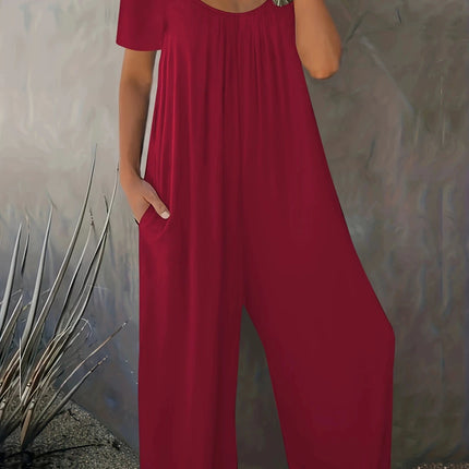 Women's Plus-Size Casual Summer Romper