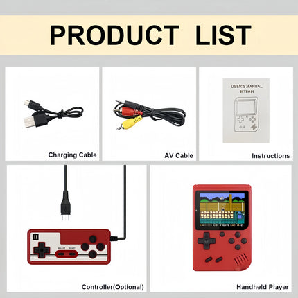 3.0-Inch Retro Game Console
