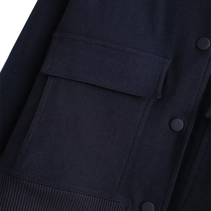Women's V-Neck Bomber Jacket