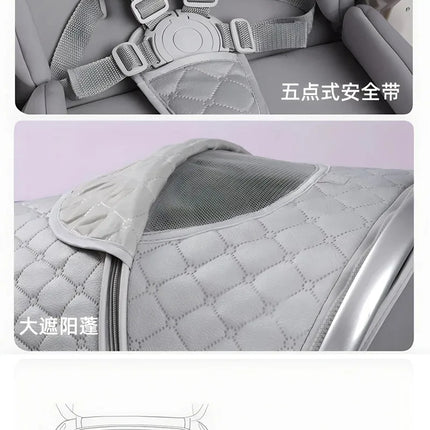 High-Landscape Reversible Baby Stroller