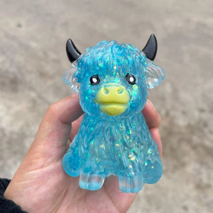 Highland Cow Squishy Toy