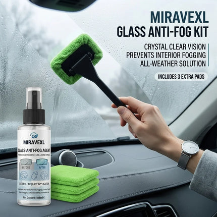 Car Glass Anti-Fog Spray Kit