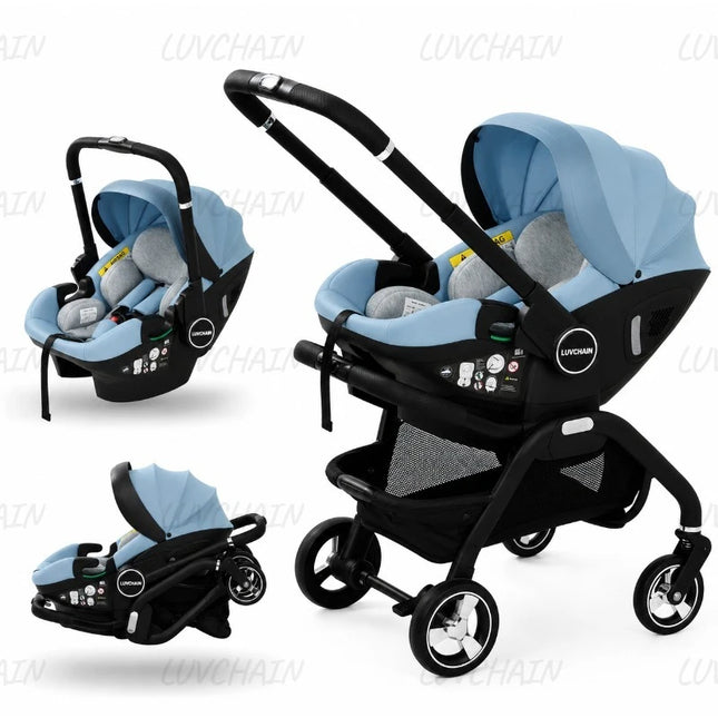 Portable 3-in-1 Baby Travel System