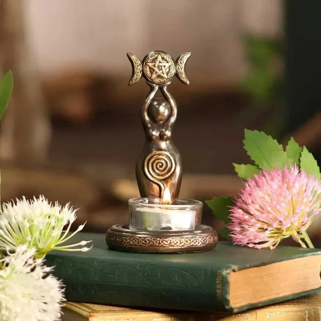 Decorative Resin Candle Holder