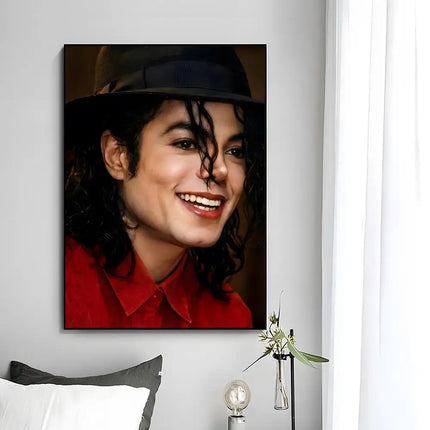 Iconic Pop Singer Wall Art Poster