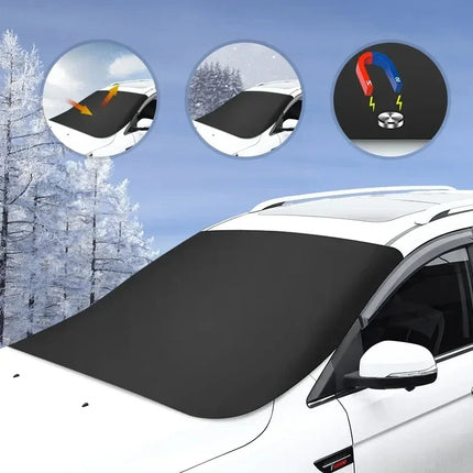 Magnetic Windshield Snow Cover