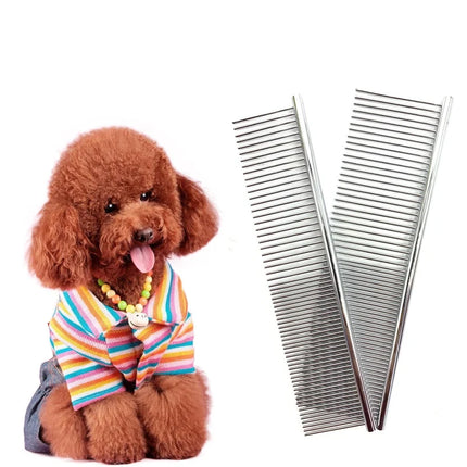 Stainless Steel Pet Grooming Comb