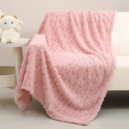 Soft Striped Baby Blanket