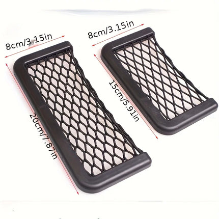 Car Storage Mesh Pockets
