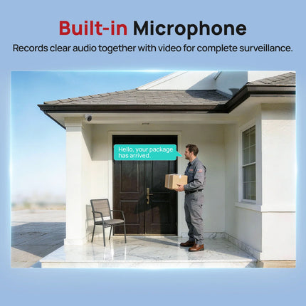 4/8MP Smart Outdoor Security Camera