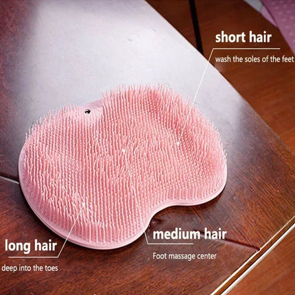 Silicone Bath and Foot Scrubbing Brush