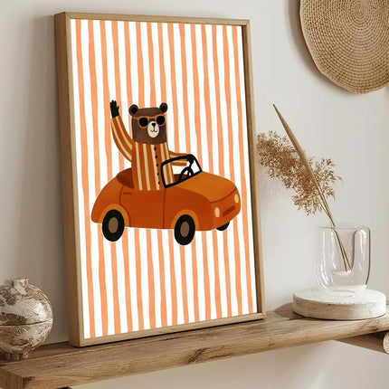 Cute Funny Animal Wall Stickers