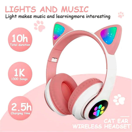 Cat Ear Wireless Headphones