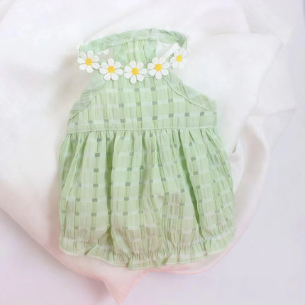 Daisy Jacquard Cat Dress
