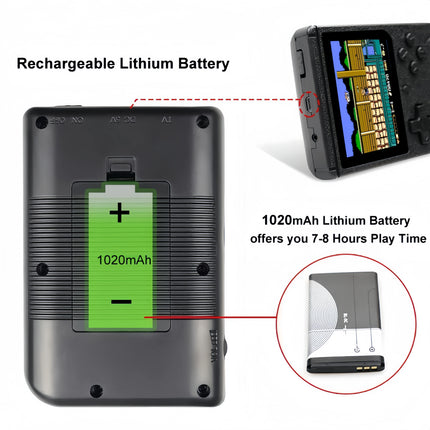 3.0-Inch Retro Game Console