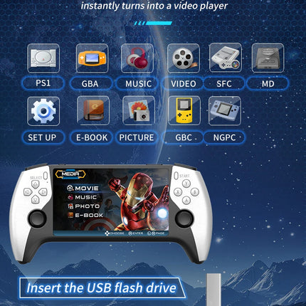Large Screen Retro Game Console