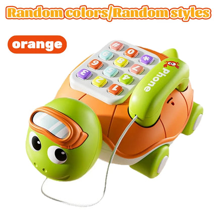 Musical Crawling Turtle Toy
