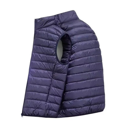 Men’s Padded Stand-Collar Vest