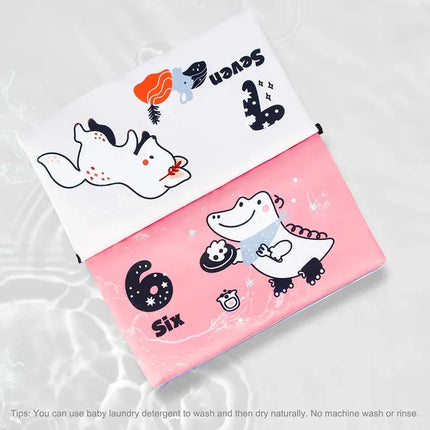 Baby Sensory Cloth Book with Mirror for Early Learning