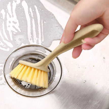 Long-Handle Dishwashing Brush Set