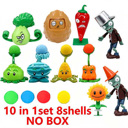 Zombie Game Character Toy Set