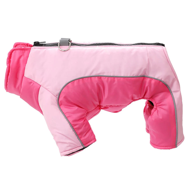 Reflective Winter Dog Jumpsuit