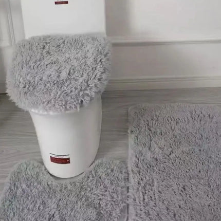 3-Piece Bathroom Rug Set