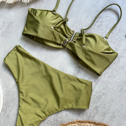 Bandeau Push-Up Bikini Set