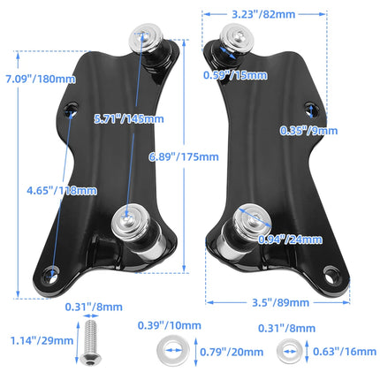 Motorcycle 4-Point Docking Kit