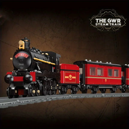 Steam Train Building Block Set